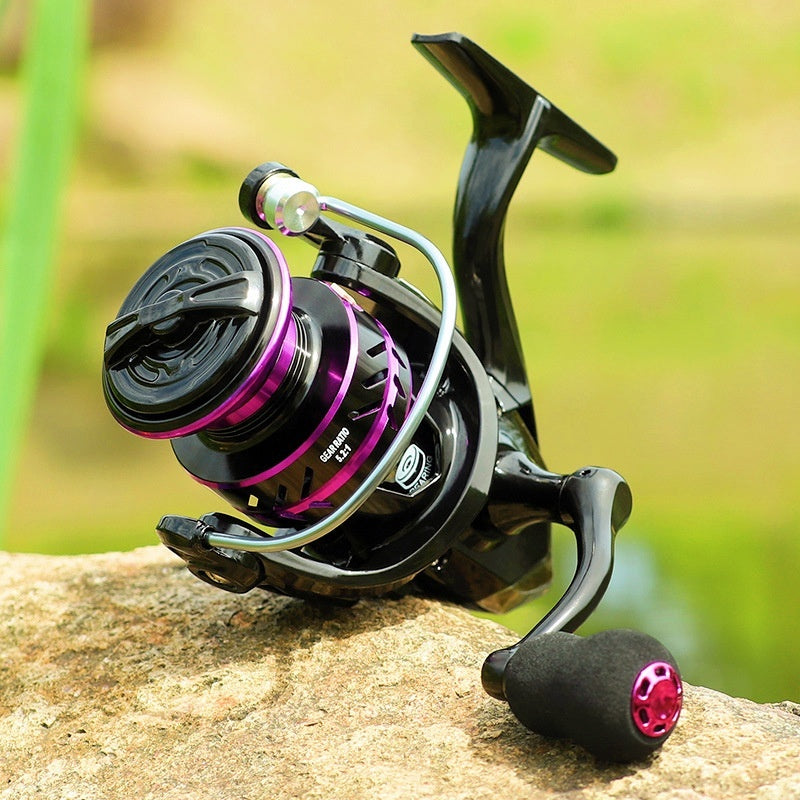 HP All-Metal Spinning Reel | 100–800 Series | 5.2:1 Gear Ratio, 10kg Drag