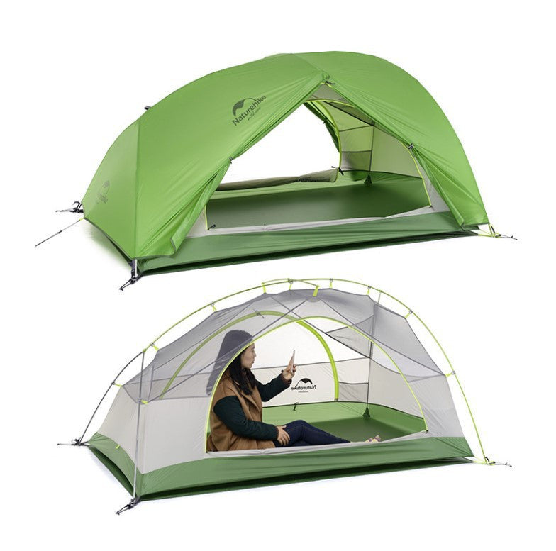 4-Season Alpine Camping Tent | Double-Layer, Waterproof, High-Wind Shelter for 2 People