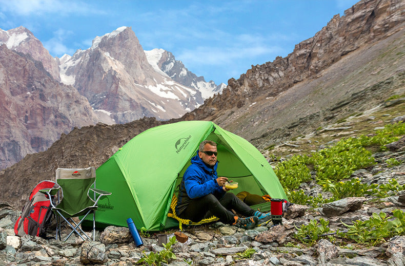 4-Season Alpine Camping Tent | Double-Layer, Waterproof, High-Wind Shelter for 2 People