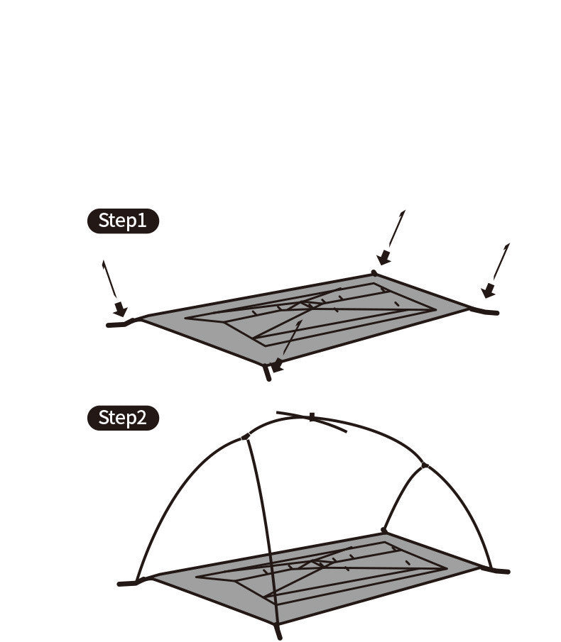 4-Season Alpine Camping Tent | Double-Layer, Waterproof, High-Wind Shelter for 2 People