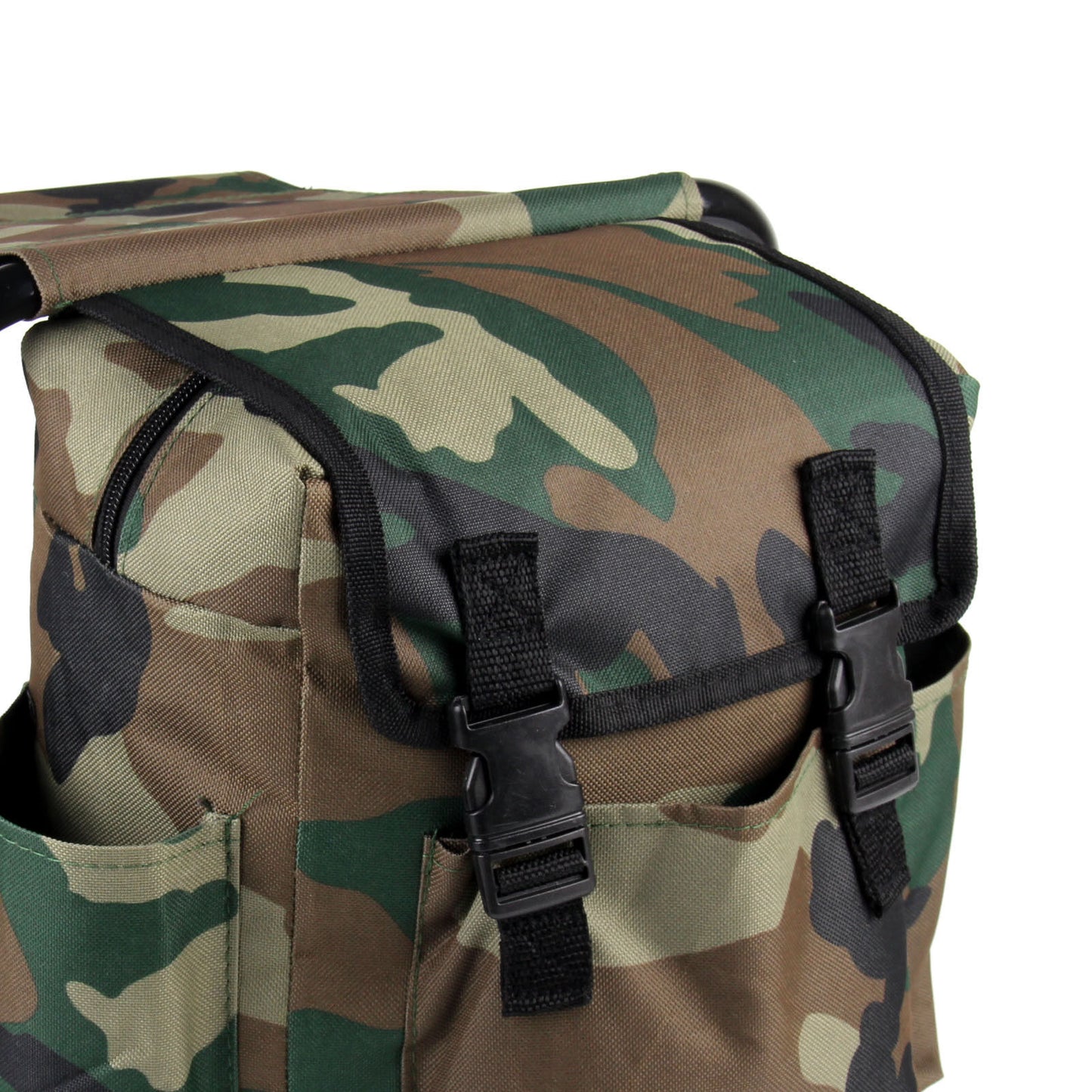 2-in-1 Backpack Stool – Folding Camping Seat with Storage Bag (34cm)