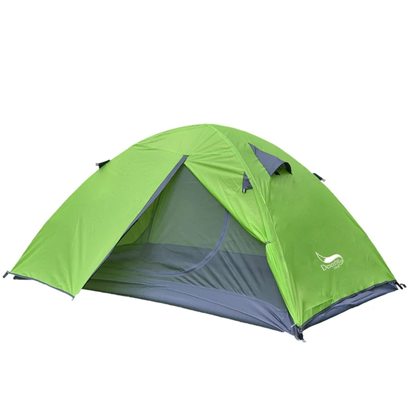 Desert&Fox Solo Backpacking Tent – Double Layer, 4-Season Waterproof Shelter