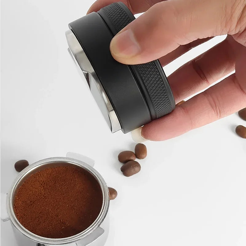 Espresso Coffee Distributor Tool | Adjustable Tamper (51mm / 53mm / 58mm)