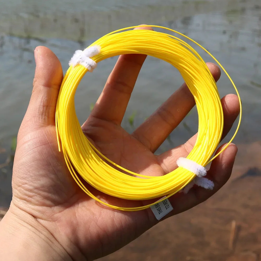 Sougayilang 100FT Weight Forward Floating Fly Fishing Line (4F–8F)