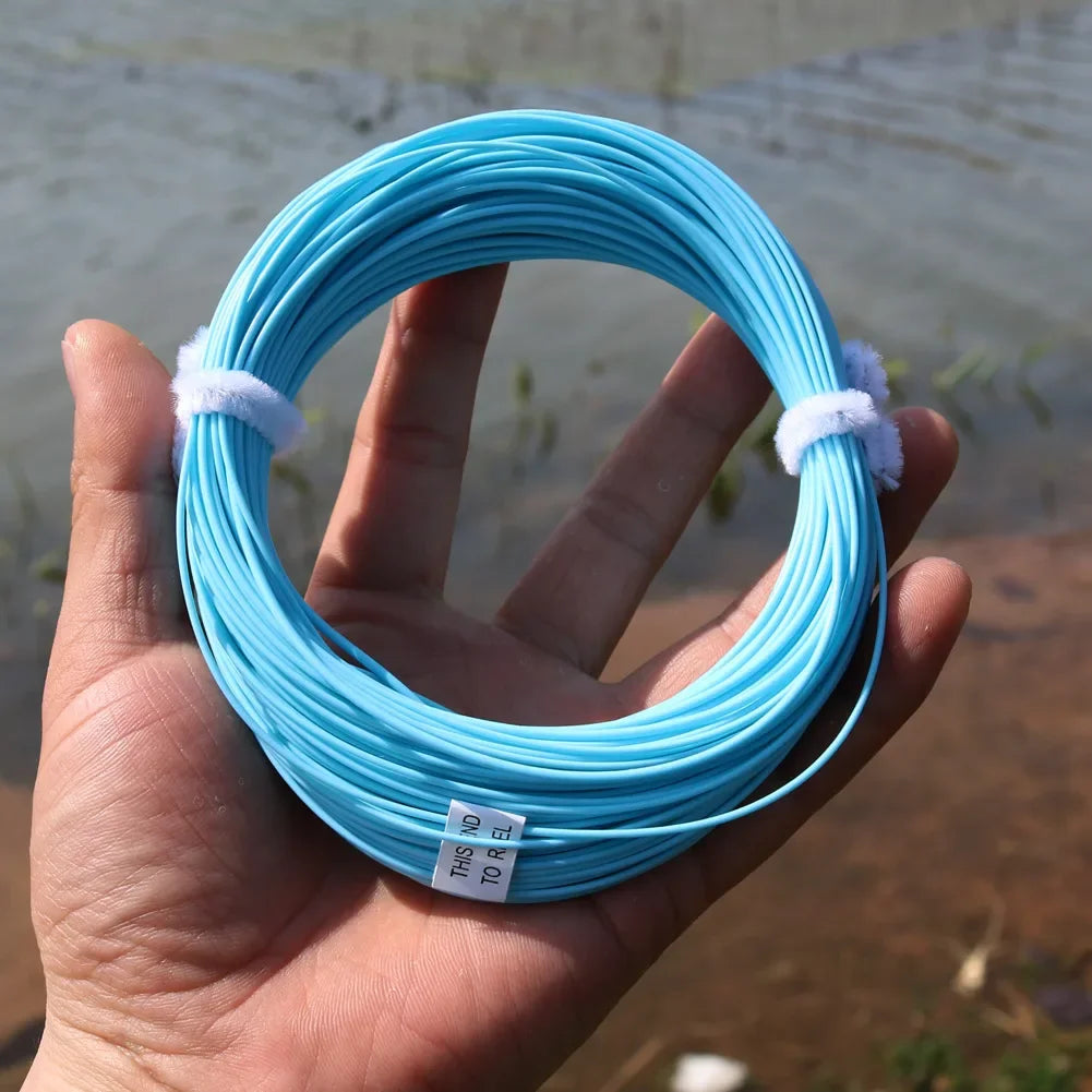 Sougayilang 100FT Weight Forward Floating Fly Fishing Line (4F–8F)