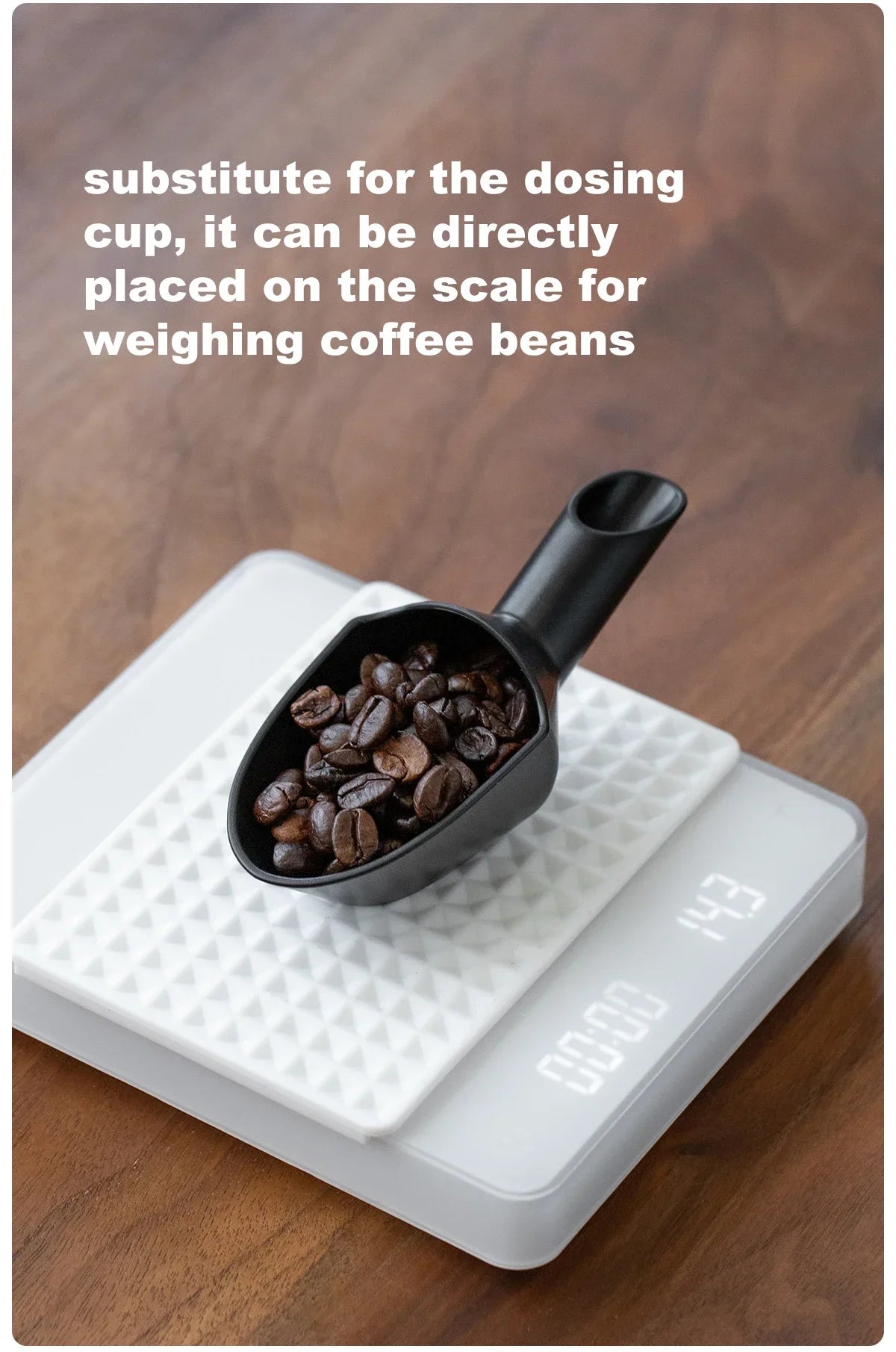 Coffee Measuring Scoop 20g | Durable ABS Spoon for Beans, Grounds & More