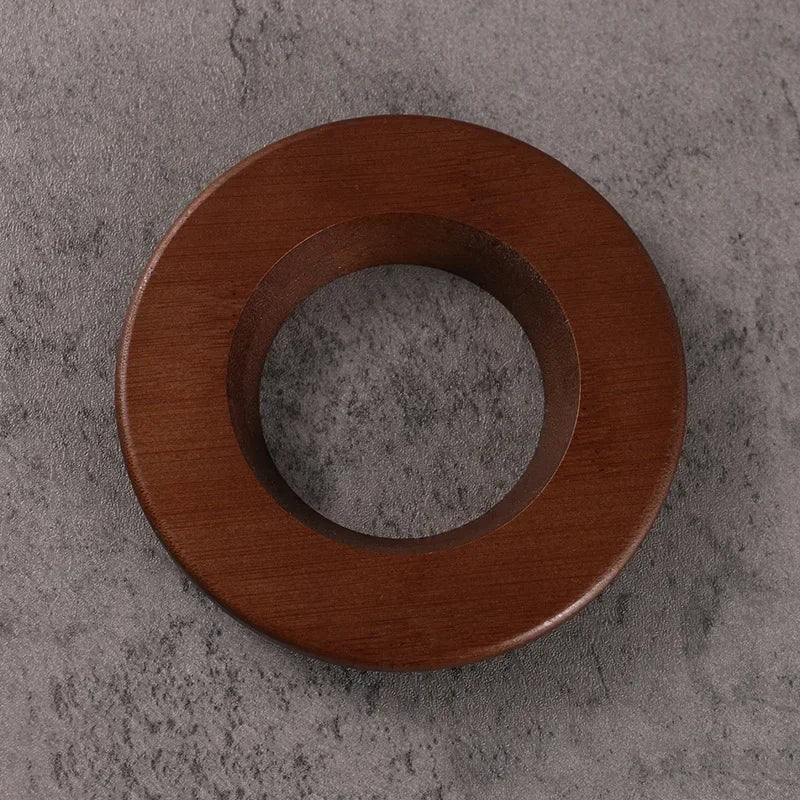 Walnut Pour-Over Coffee Filter Stand | Wooden Dripper Holder for V60 & Origami