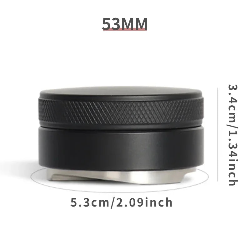 Espresso Coffee Distributor Tool | Adjustable Tamper (51mm / 53mm / 58mm)