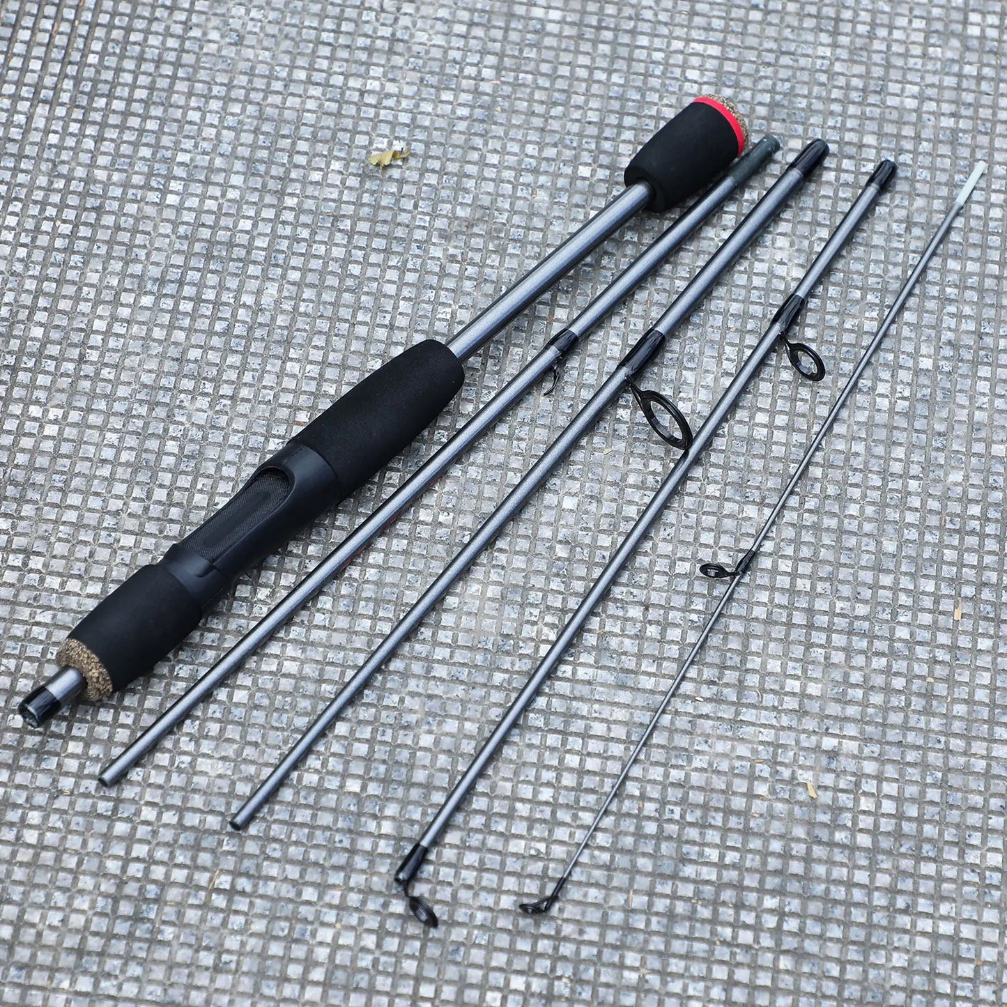 Sougayilang 1.7m Ultralight Fishing Rod | 5-Section Carbon Lure Rod