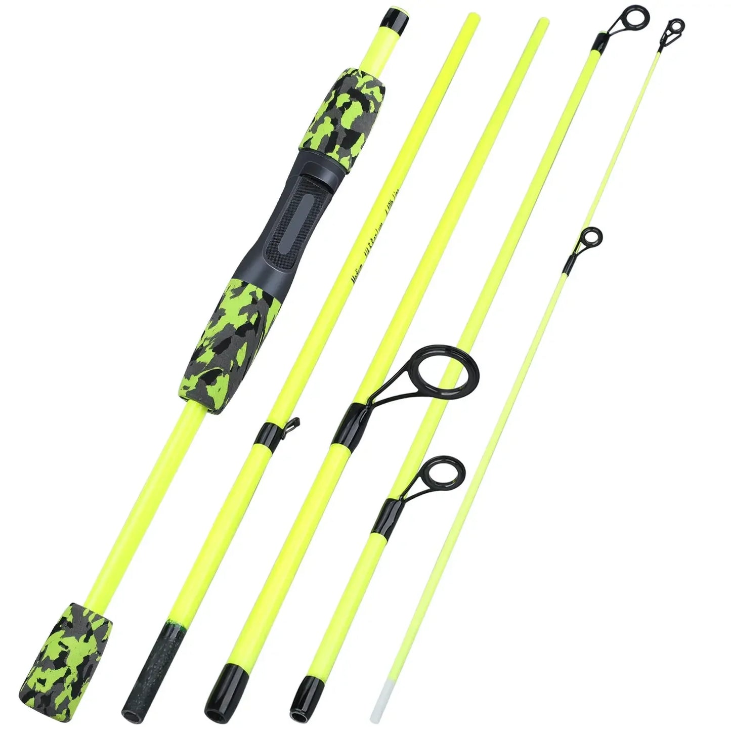 Sougayilang 1.7m Ultralight Fishing Rod | 5-Section Carbon Lure Rod