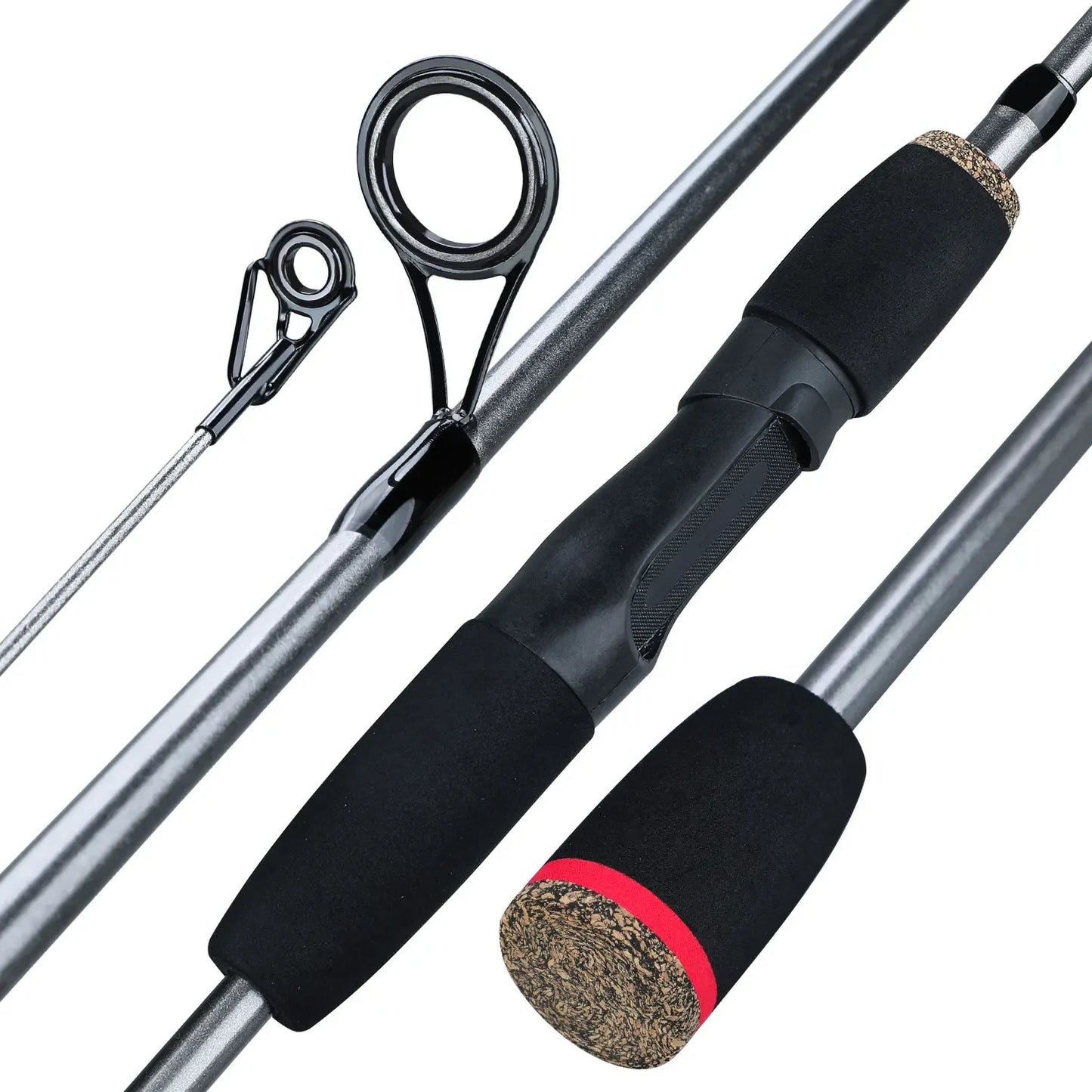 Sougayilang 1.7m Ultralight Fishing Rod | 5-Section Carbon Lure Rod