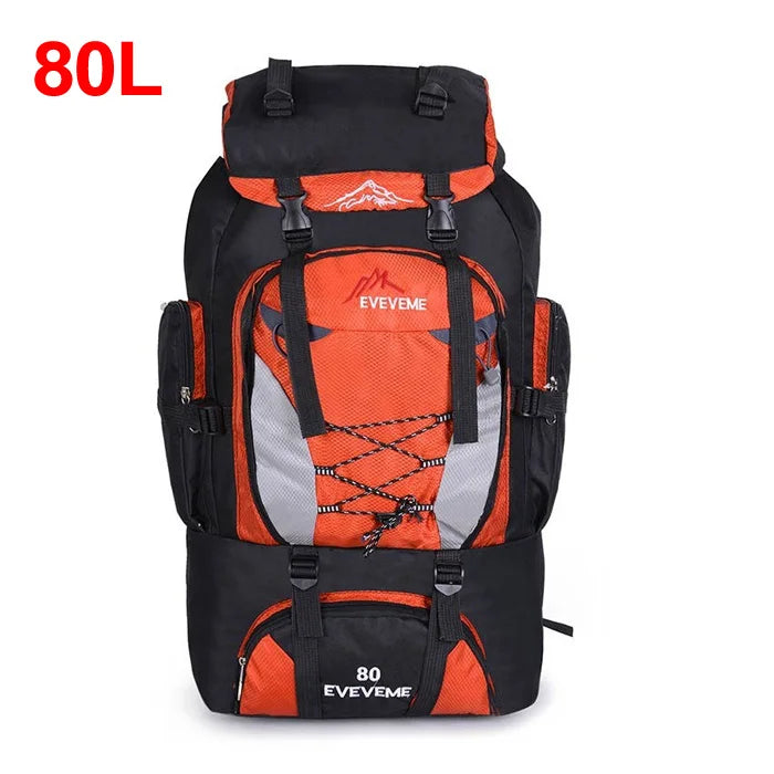 90L Large Hiking Backpack – Tactical-Style Camping Rucksack with MOLLE Straps