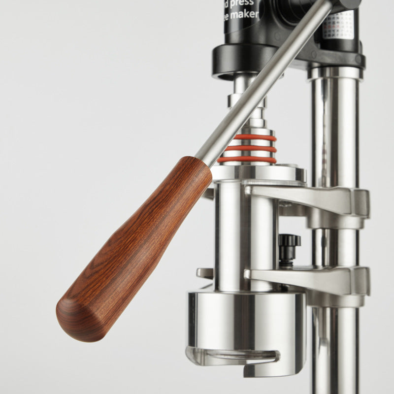 Stainless Steel Manual Espresso Maker – Hand Press Commercial Coffee Machine