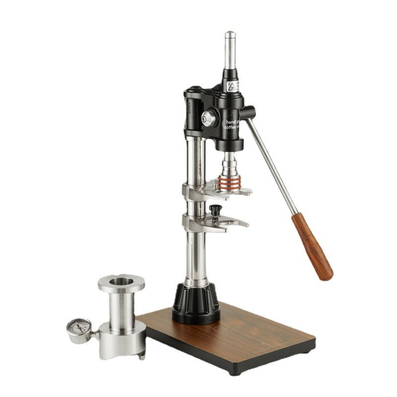 Stainless Steel Manual Espresso Maker – Hand Press Commercial Coffee Machine