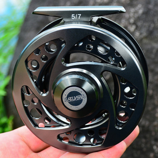 CNC Machined Fly Fishing Reel – Lightweight Aluminum Reel (5/6, 7/8, 9/10 wt)