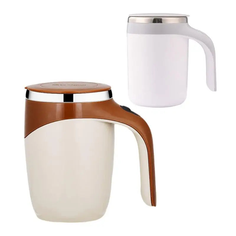 Self-Stirring Coffee Mug | Rechargeable Stainless Steel Travel Cup