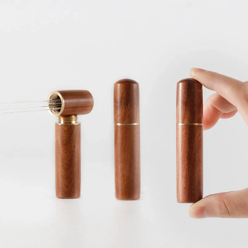 Espresso WDT Tool | Wood Handle Needle Stirrer for Coffee Distribution