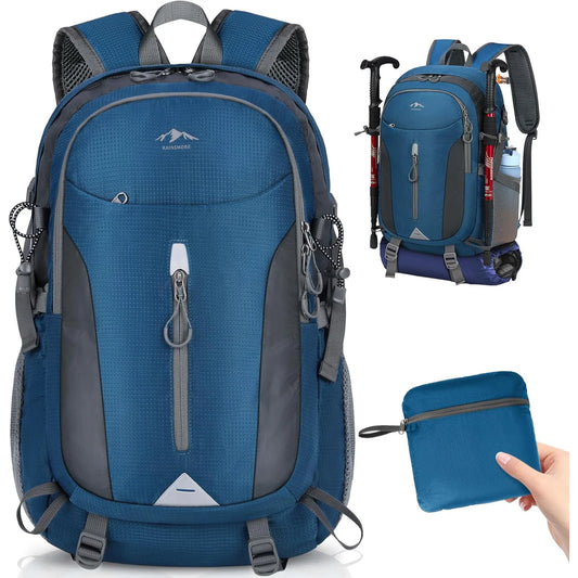 Foldable Hiking Backpack – Lightweight 20–35L Daypack for Travel & Outdoor Use