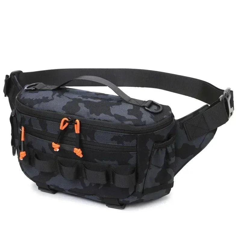 Fishing Chest & Waist Bag | Tactical Outdoor Tackle Pack for Travel & Sports