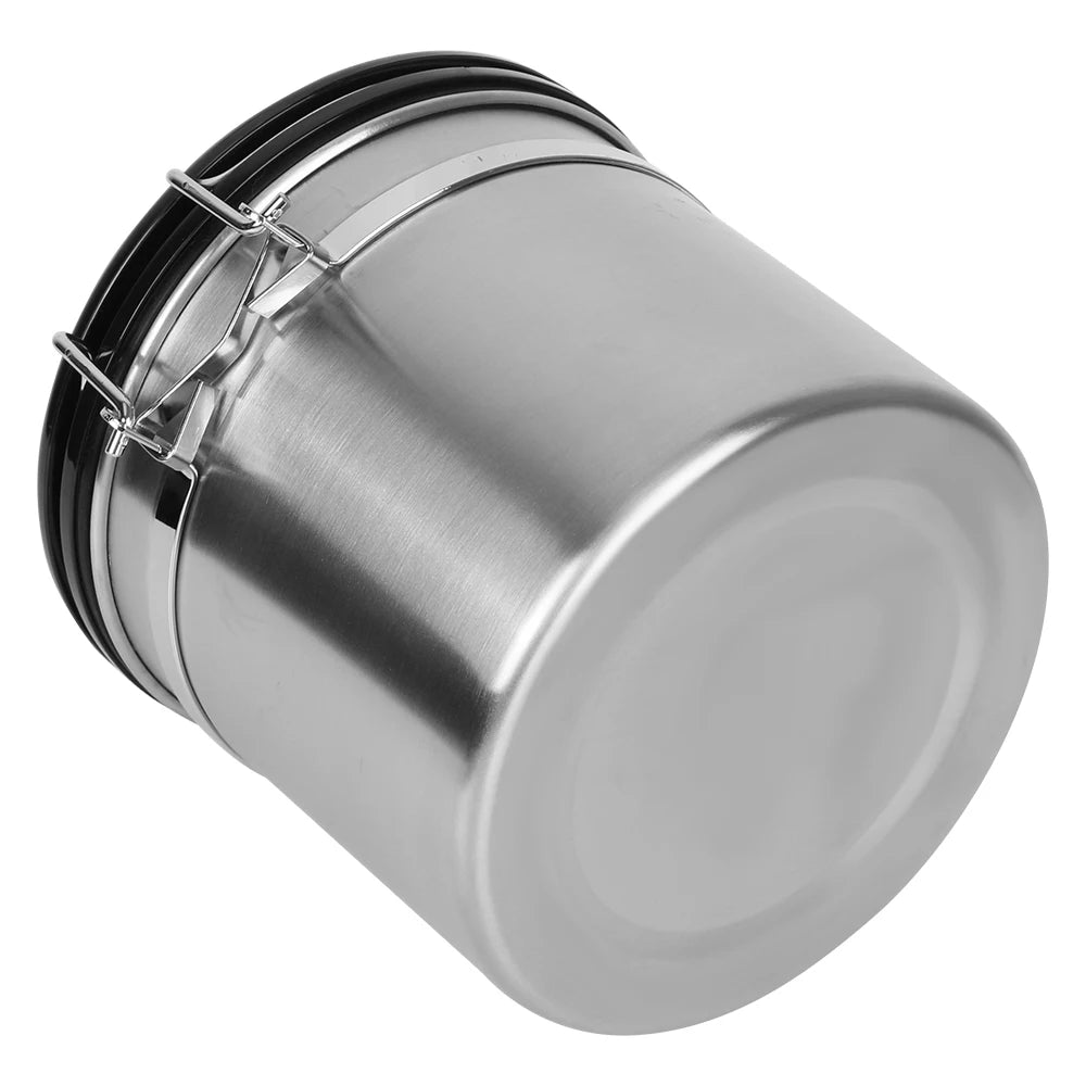 Stainless Steel Coffee Canister | Airtight Storage with CO₂ Valve for Freshness