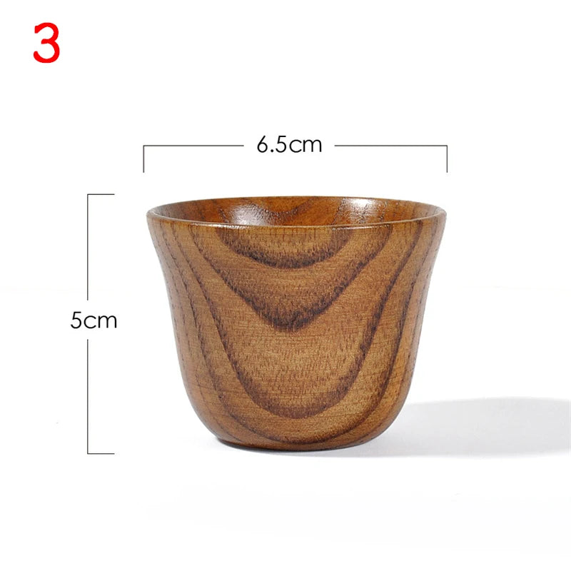 Handcrafted Wooden Mug | Natural Wood Cup for Coffee, Tea, or Beer