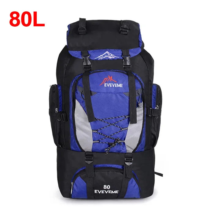 90L Large Hiking Backpack – Tactical-Style Camping Rucksack with MOLLE Straps