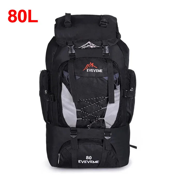 90L Large Hiking Backpack – Tactical-Style Camping Rucksack with MOLLE Straps