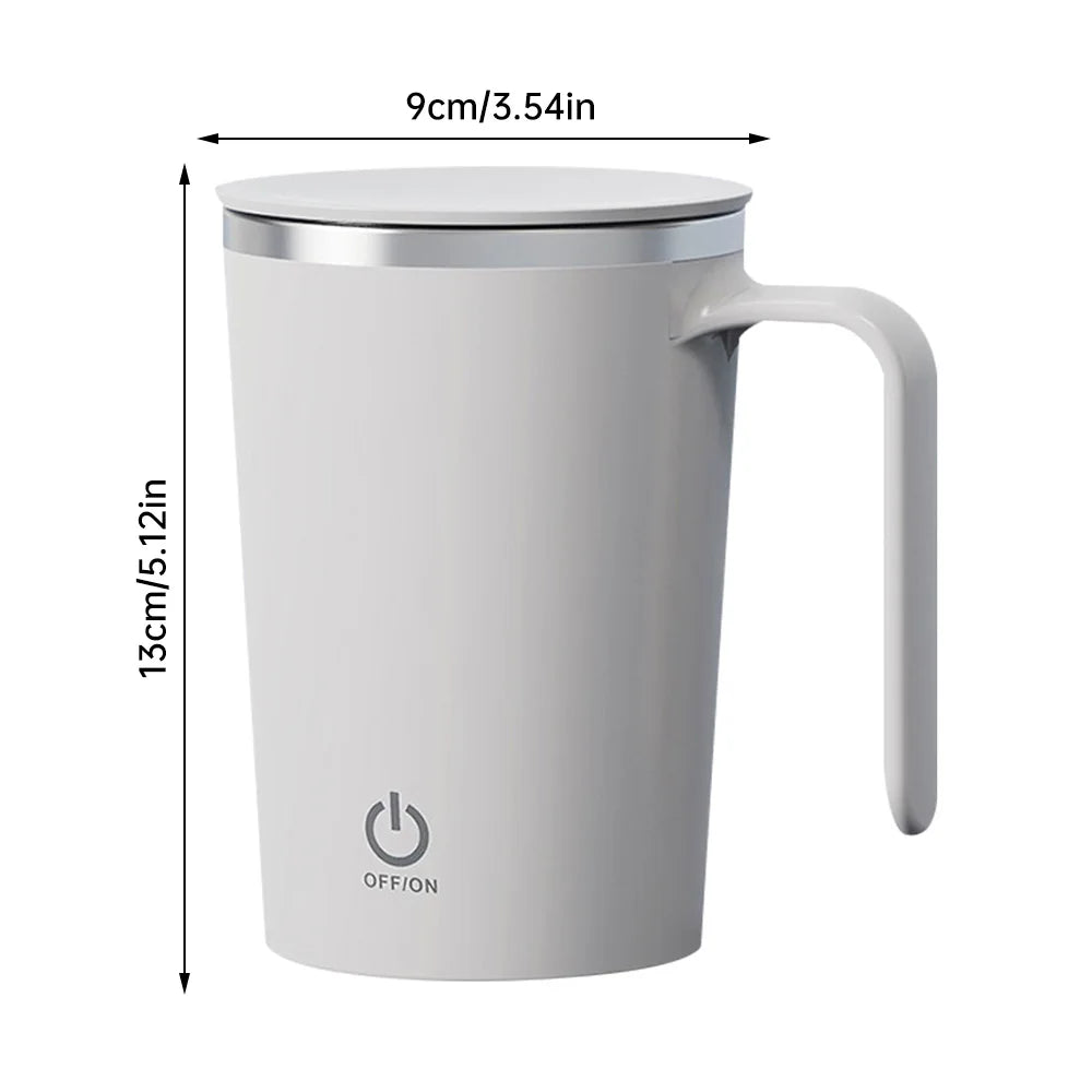 400ml Self-Stirring Coffee Cup | Electric Magnetic Mixing Mug