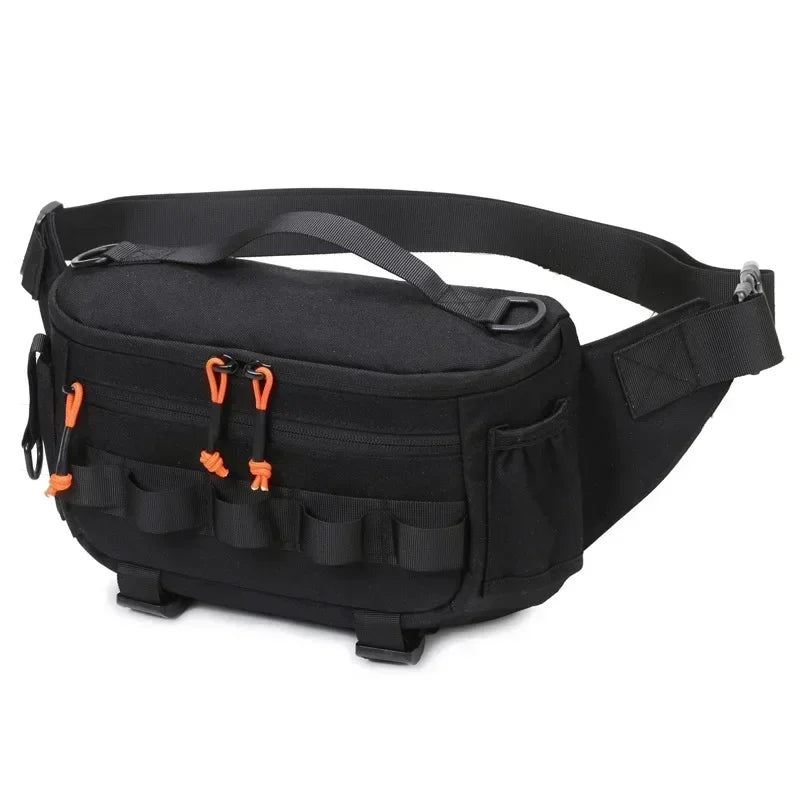 Fishing Chest & Waist Bag | Tactical Outdoor Tackle Pack for Travel & Sports