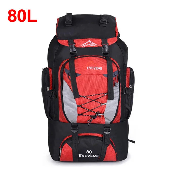 90L Large Hiking Backpack – Tactical-Style Camping Rucksack with MOLLE Straps