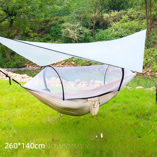 Portable Camping Hammock with Mosquito Net – Lightweight Anti-Rollover Design