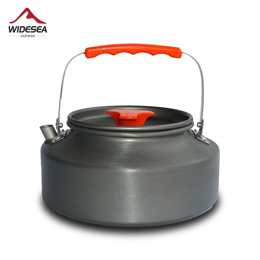 WIDesea Camping Kettle – 1.1L / 1.6L / 2.1L Lightweight Coffee & Water Pot for Outdoor Cooking