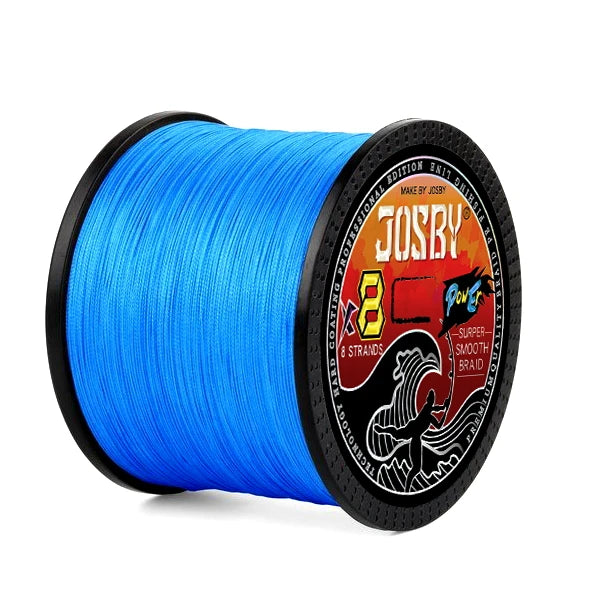 JOSBY 500m Braided Fishing Line | 8-Strand PE | 9 Colors & 8 Strengths