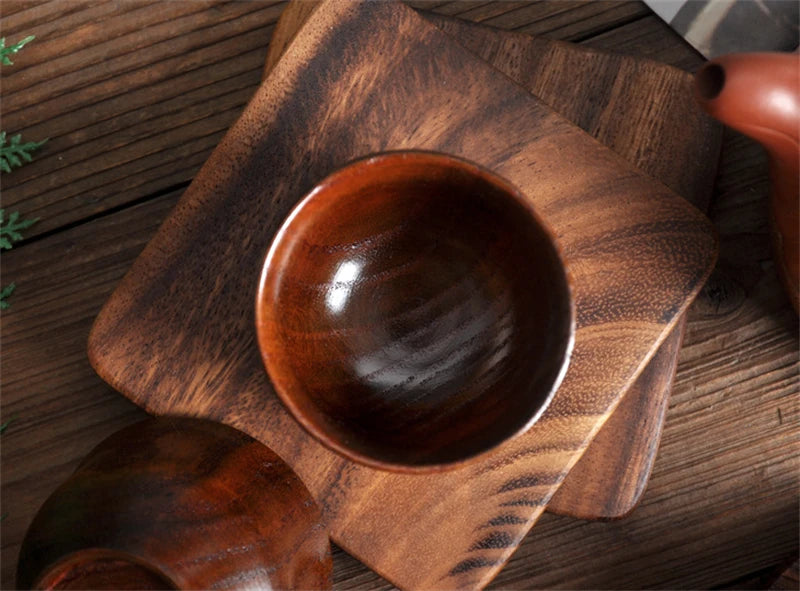 Handcrafted Wooden Mug | Natural Wood Cup for Coffee, Tea, or Beer