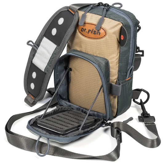 Fly Fishing Chest & Waist Bag | Lightweight Adjustable Tackle Pack