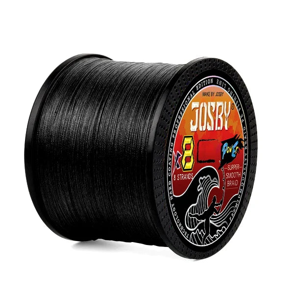 JOSBY 500m Braided Fishing Line | 8-Strand PE | 9 Colors & 8 Strengths