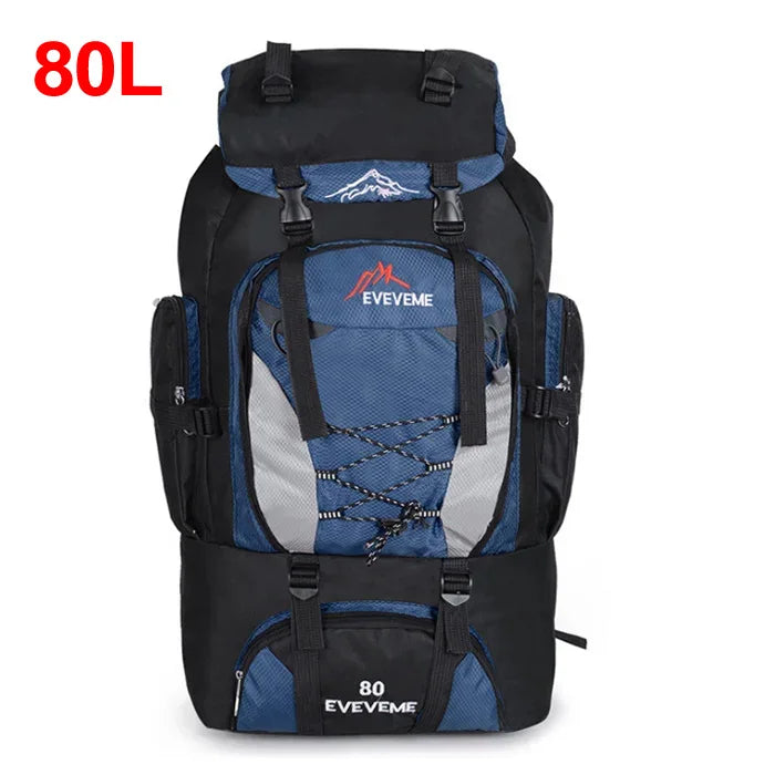 90L Large Hiking Backpack – Tactical-Style Camping Rucksack with MOLLE Straps
