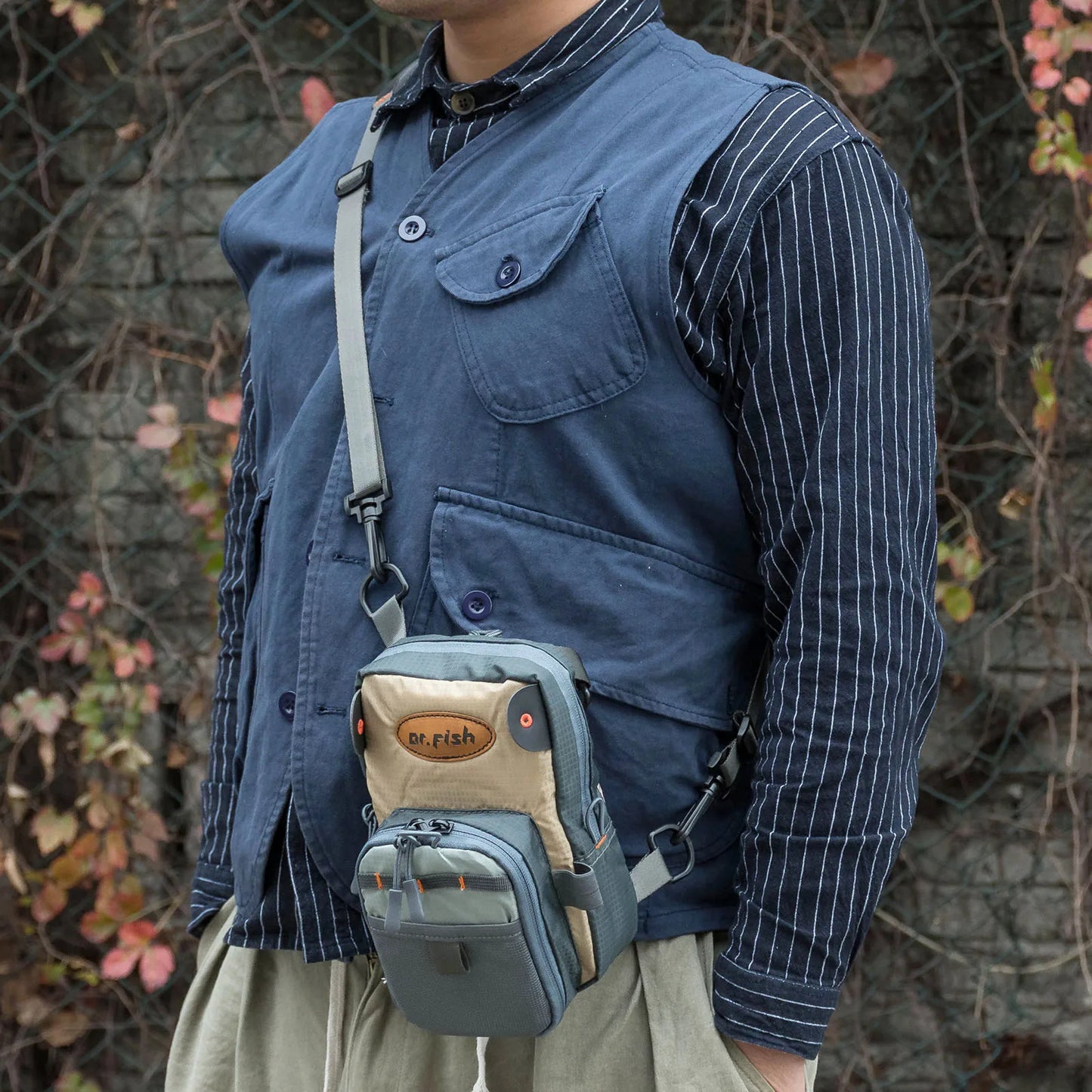 Fly Fishing Chest & Waist Bag | Lightweight Adjustable Tackle Pack