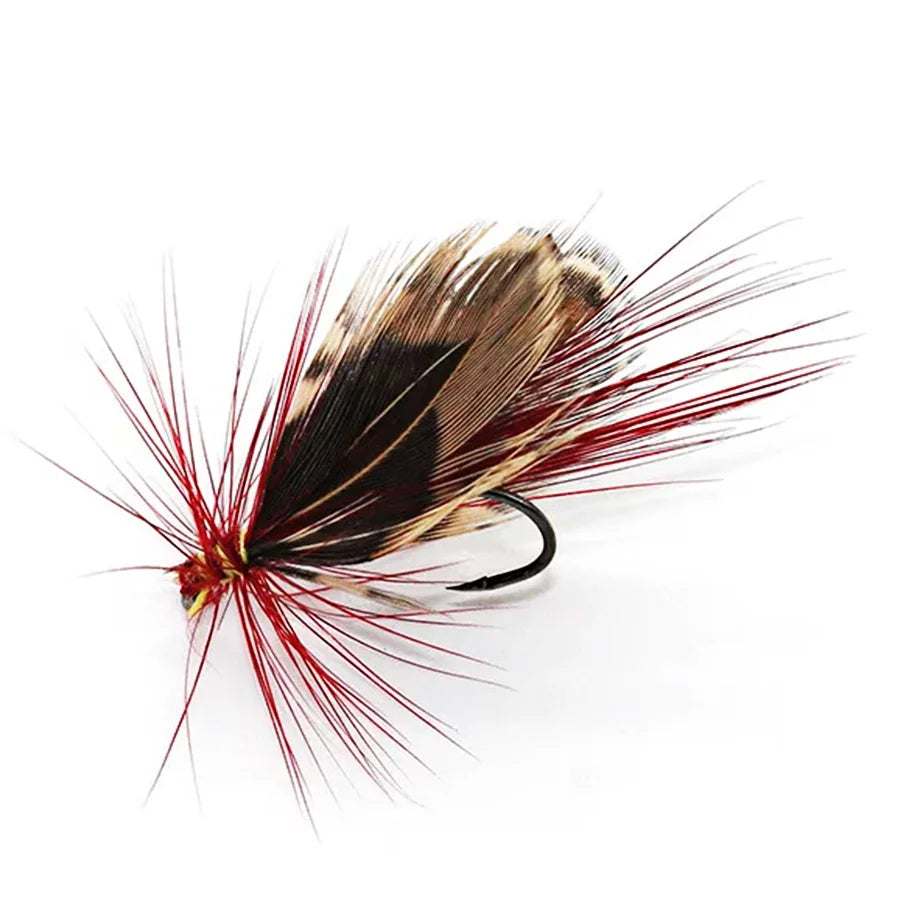12pcs Dry Fly Fishing Lures – Classic Insect Patterns for Trout & Panfish