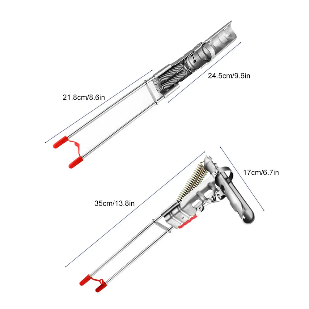 Automatic Fishing Rod Holder | Stainless Steel Spring-Loaded Strike Rack