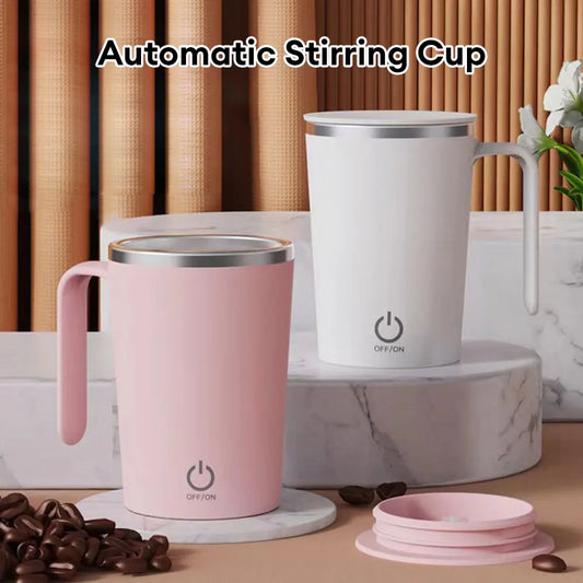 400ml Self-Stirring Coffee Cup | Electric Magnetic Mixing Mug