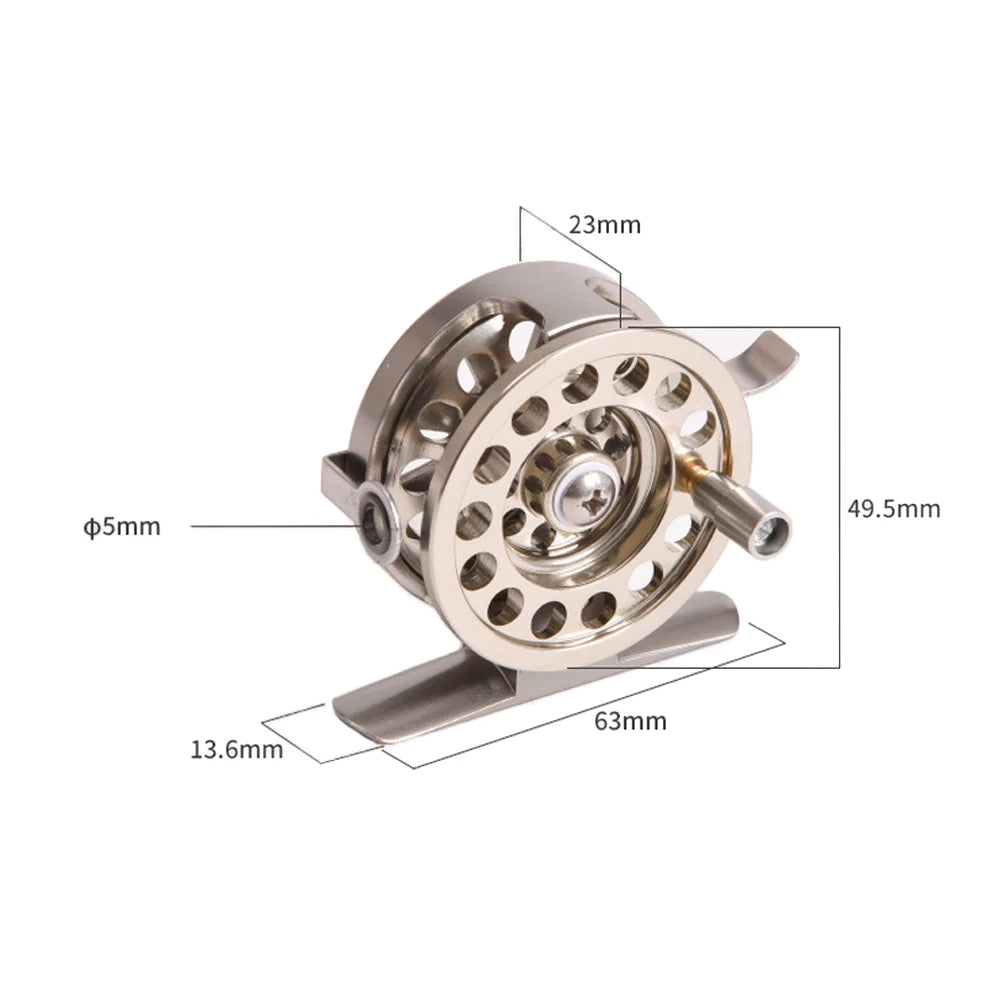 Ultralight Fly Fishing Reel | 0/1, 1/2, 2/3 WT | Aluminum Alloy