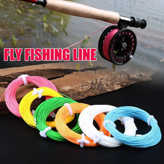 Sougayilang 100FT Weight Forward Floating Fly Fishing Line (4F–8F)