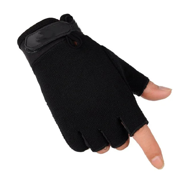 Camouflage Fishing Gloves | Breathable Non-Slip Outdoor Gloves for Men & Women
